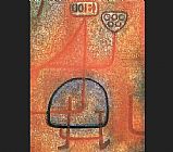 Paul Klee The Pretty Gardener painting